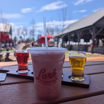 Lark Brewing - grape slushy - Breweries Near Me - Aldie, Virginia
