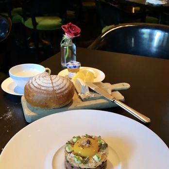 The Clocktower - Beef Hand Chopped Steak Tartare* - British Near Me - New York, New York The Clocktower - Beef Hand Chopped Steak Tartare* - British Near Me - New York, New York