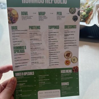 Hummus Republic - Mediterranean Near Me - Cincinnati, Ohio