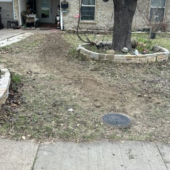 The Leak Whisperers - Quest Main water line replacement. Backfill pic - Plumbing Near Me - Carrollton, Texas
