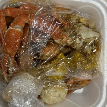 Kajun Seafood - Snow Crab & Shrimps W/SIDES - Fish & Chips Near Me - Duluth, Georgia