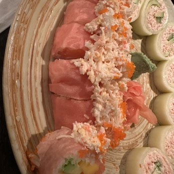 Mikimoto - Sex N the City Roll is wrapped in pink paper - Japanese Near Me - New Orleans, Louisiana Mikimoto - Sex N the City Roll is wrapped in pink paper - Japanese Near Me - New Orleans, Louisiana