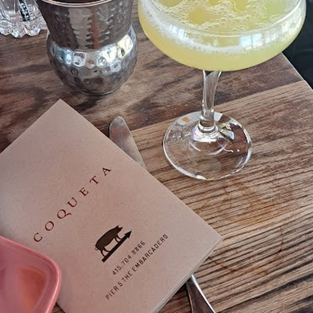 One of many cocktail choices, you'll need to go there and find out what drink this is. One of many cocktail choices, you'll need to go there and find out what drink this is.