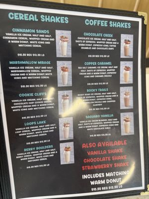 Menu photo 1 Desert Donuts Highlands Ranch, CO