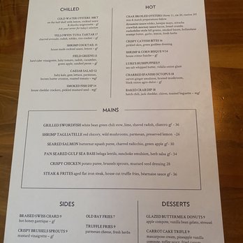 Lure - Updated menu as of 2/24/22 - Seafood Near Me - Atlanta, Georgia Lure - Updated menu as of 2/24/22 - Seafood Near Me - Atlanta, Georgia