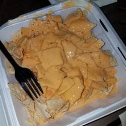 Margie's Shuck Wagon - Nachos - cheese sauce only by request