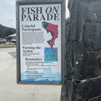 Mendenhall Glacier Visitor Center - Signs at the benches - Visitor Centers Near Me - Juneau, Alaska