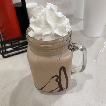 Jimmie's Restaurant - Chocolate Shake (amazing) - Burgers Near Me - Princeton, West Virginia