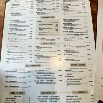 Mi Cocina - Menu - Mexican Near Me - Ft. Worth, Texas Mi Cocina - Menu - Mexican Near Me - Ft. Worth, Texas