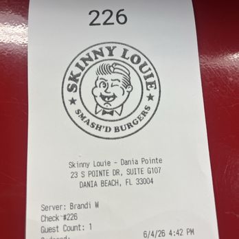Skinny Louie - Finally trying this place out - Burgers Near Me - Dania Beach, Florida Skinny Louie - Finally trying this place out - Burgers Near Me - Dania Beach, Florida