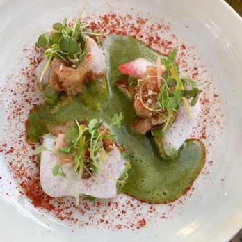 Barbareño - Yellowtail crudo - New American Near Me - Santa Barbara, California