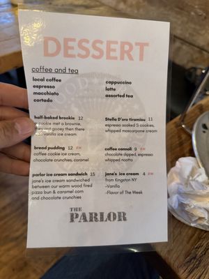 Menu photo 2 The Parlor Dobbs Ferry, NY