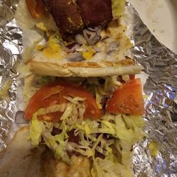 Pastrami sanwich with no pastrami.