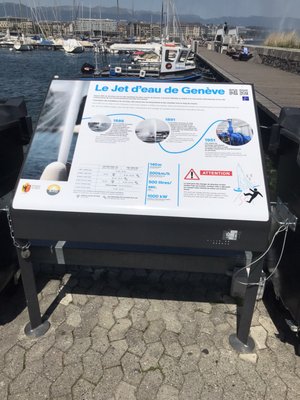 Jet d'Eau de Genève by null