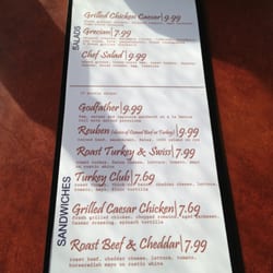 Blue Zone - Menu