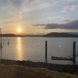 Orca Adventure Lodge - Another night another beautiful sunset over the water