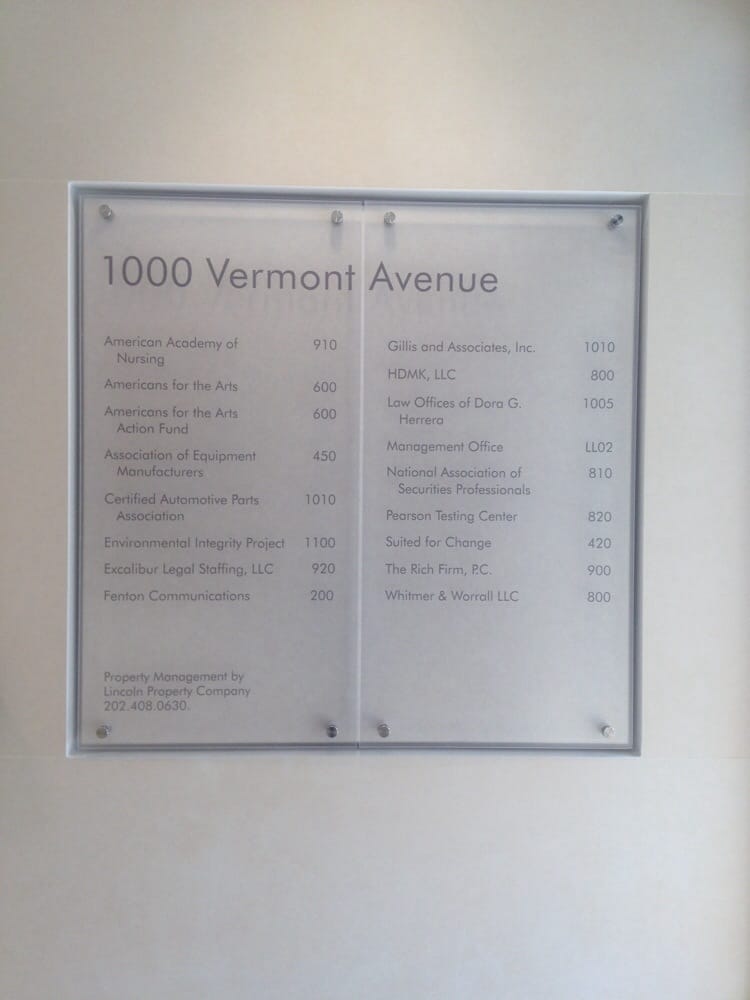 PEARSON VUE TESTING CENTER Updated October 2024 1000 Vermont Ave NW