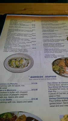 Menu photo 3 Guanajuato Mexican Milwaukee, WI