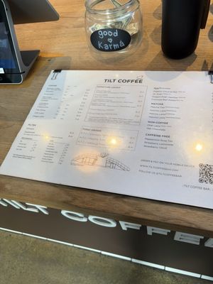 Menu photo 6 Tilt Coffee Los Angeles, CA