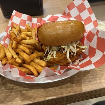 Mighty Chick Sando - NASHVILLE HOT SANDO NASHVILLE FRIES - Chicken Wings Near Me - Bedford, Texas Mighty Chick Sando - NASHVILLE HOT SANDO NASHVILLE FRIES - Chicken Wings Near Me - Bedford, Texas