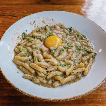peasants FEAST - Cavatelli Cacio e pepe!
miso brown butter, black pepper, parmesan, farm egg - American Near Me - Solvang, California peasants FEAST - Cavatelli Cacio e pepe!
miso brown butter, black pepper, parmesan, farm egg - American Near Me - Solvang, California