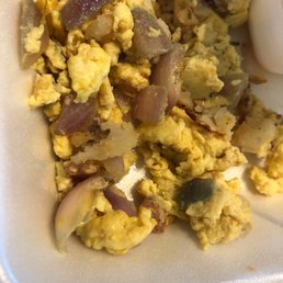 Overcooked eggs Overcooked eggs