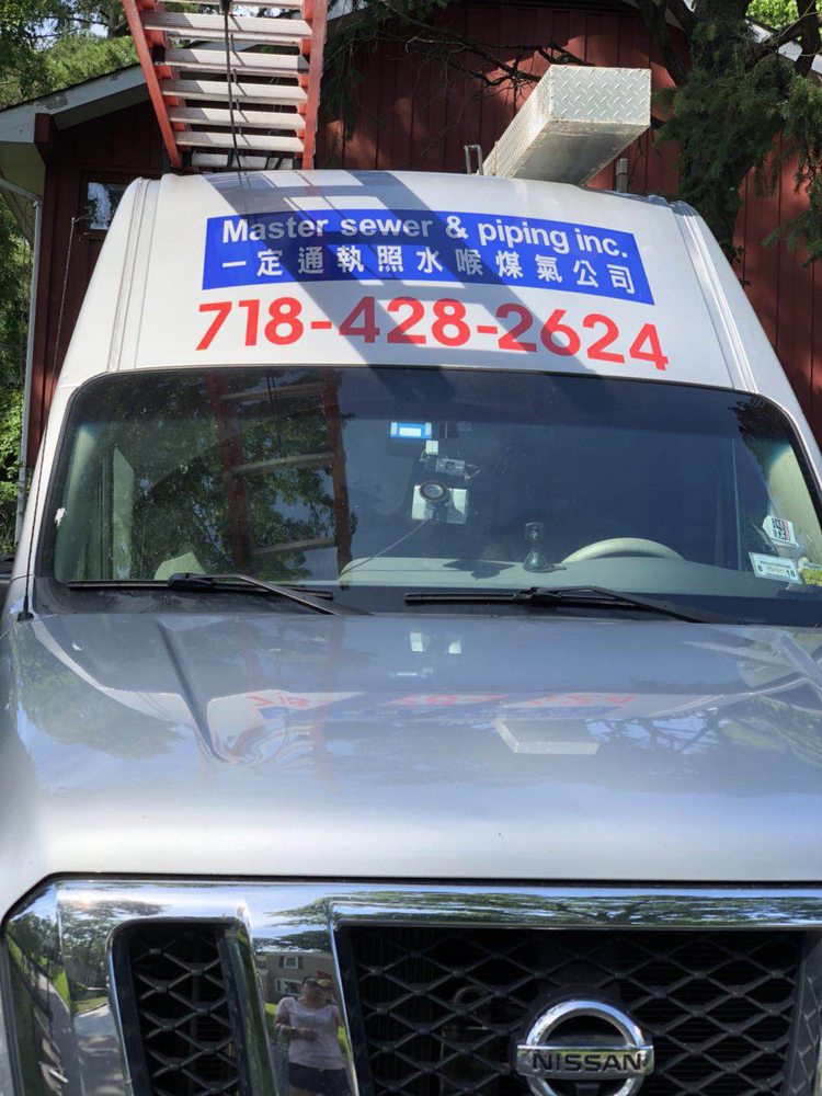 Slide of Master Sewer and Piping