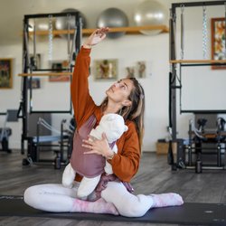 Movewell - Our wonderful owner, Tamra with her baby!