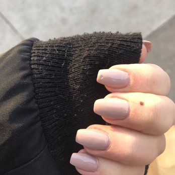 Sunrise Impression Nail Salon - Acrylic tips for $22 , they didn't dry completely but they looked great!! Will be returning again! - Nail Salons Near Me - Brooklyn, New York