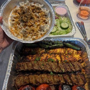 Saray Turkish Cuisine - manti & mix platter - Turkish Near Me - Burnaby, British Columbia Saray Turkish Cuisine - manti & mix platter - Turkish Near Me - Burnaby, British Columbia