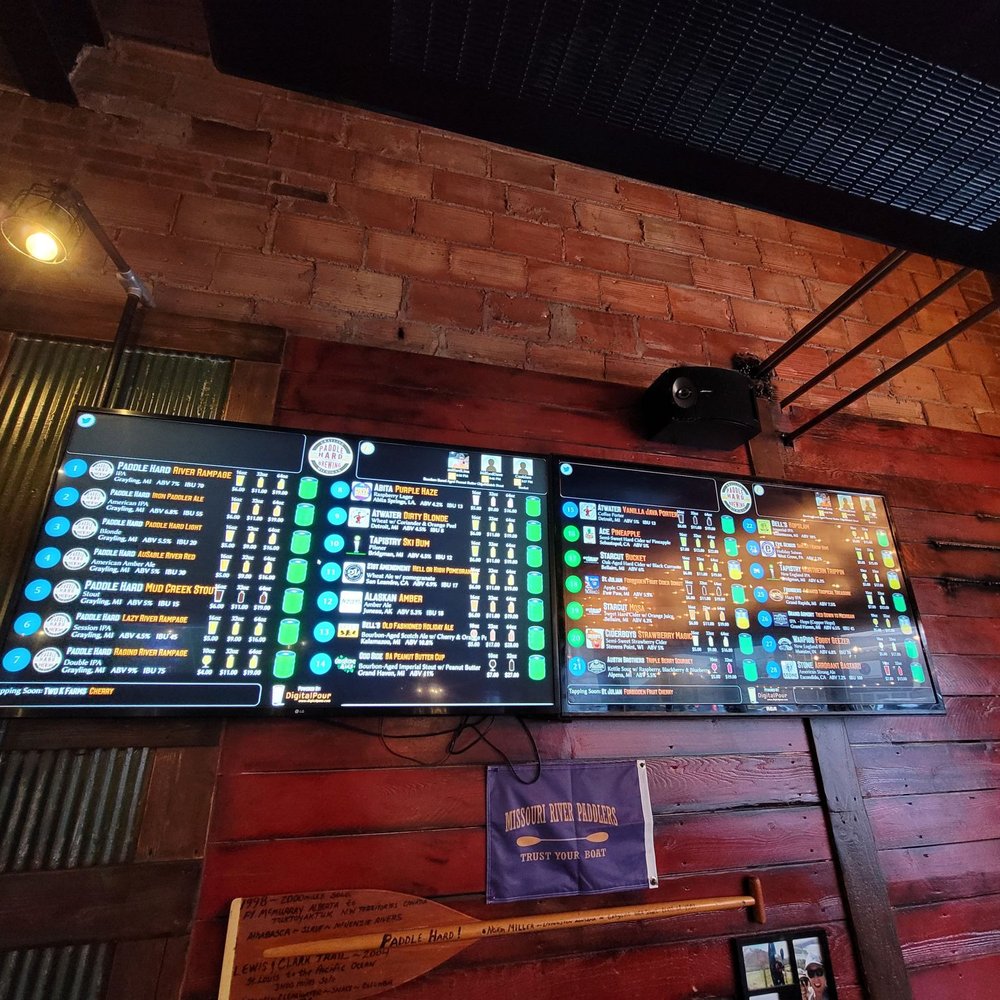 Paddle Hard Brewing - Today's draft choices - 01/29/23 - Breweries Near Me - Grayling, Michigan