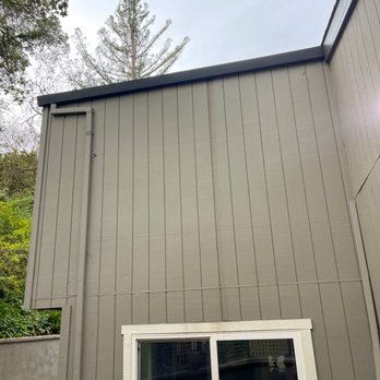 Golden State Window Cleaning - New gutter completely installed and the client added gutter guards. - Window Washing Near Me Golden State Window Cleaning - New gutter completely installed and the client added gutter guards. - Window Washing Near Me