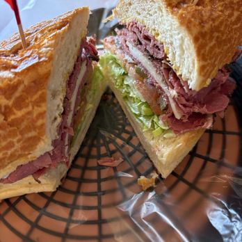 Luccas Italian Delicatessen - Pastrami on Dutch Crunch! - Italian Near Me - Castro Valley, California