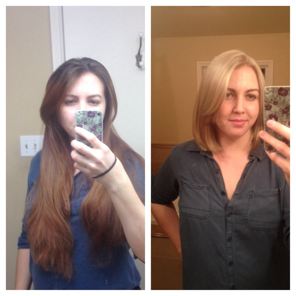 Before and after! Before and after!