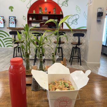 Stir House Atlanta - custom stir-fry + watermelon juice - Vegan Near Me - Atlanta, Georgia Stir House Atlanta - custom stir-fry + watermelon juice - Vegan Near Me - Atlanta, Georgia
