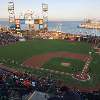 Oracle Park - Section 319 row 5 - Stadiums & Arenas Near Me - San Francisco, California
