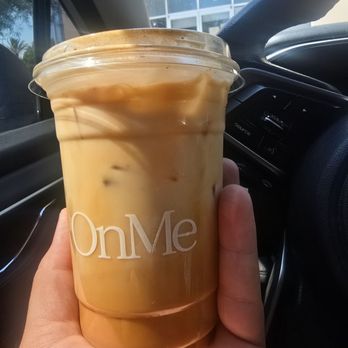 OnMe Cafe - Cookie butter latte - Coffee & Tea Near Me - Ontario, California