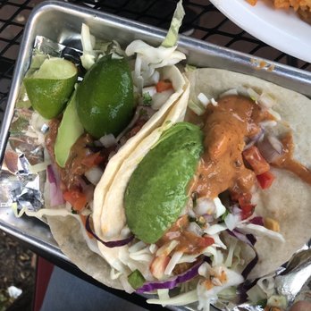 Chapala Mexican Restaurant - Fish tacos - 1/5 - unnecessarily too spicy - Tacos Near Me - Ann Arbor, Michigan Chapala Mexican Restaurant - Fish tacos - 1/5 - unnecessarily too spicy - Tacos Near Me - Ann Arbor, Michigan
