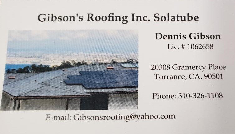 Slide of Gibson's Roofing