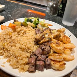 Taki Japanese Sushi & Hibachi - Shrimp, Lobster and Filet Mignon Hibachi Dinner