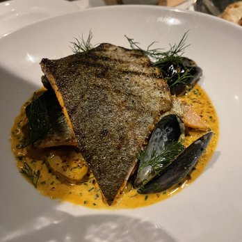 Hawks - Grilled Skuna Bay Salmon - New American Near Me - Granite Bay, California