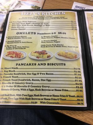 Menu photo 8 Lizzy's Kitchen Bullhead City, AZ