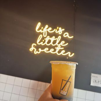 Little Sweet - Passionfruit boba - Bubble Tea Near Me - San Francisco, California