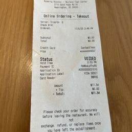 This is not a confirmation of refund, this is a confirmation of a voided transaction