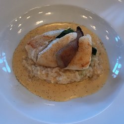 Hotel Wassilioff - The pan fried cod with rosotto!