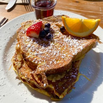 Sam's Log Cabin - Sourdough French Toast - Breakfast & Brunch Near Me - Albany, California