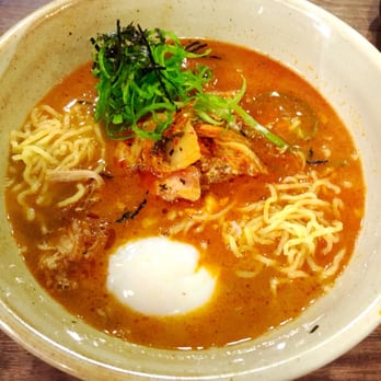 mokbar - Kimchi "kimchijigae" Ramen with a poached egg - Korean Near Me - New York, New York mokbar - Kimchi "kimchijigae" Ramen with a poached egg - Korean Near Me - New York, New York