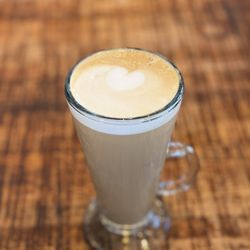 Print Works Bistro - Vanilla Latte with a heart for PS I LOVE You day!