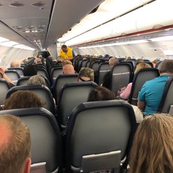 Allegiant Air - Interior of Allegiant Air A320 aircraft