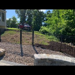 Uconn  Fence & Masonry - Aluminum 54"H